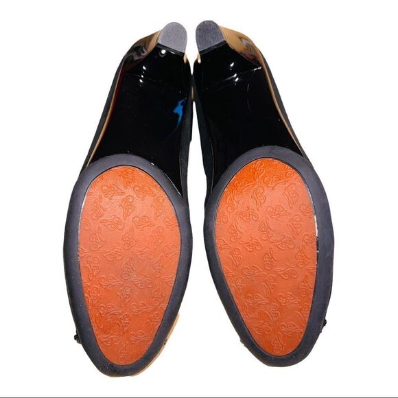 Helle Heels comfort shoes black size 6.5 US Size 37 Suede KAIRA - Picture 4 of 8